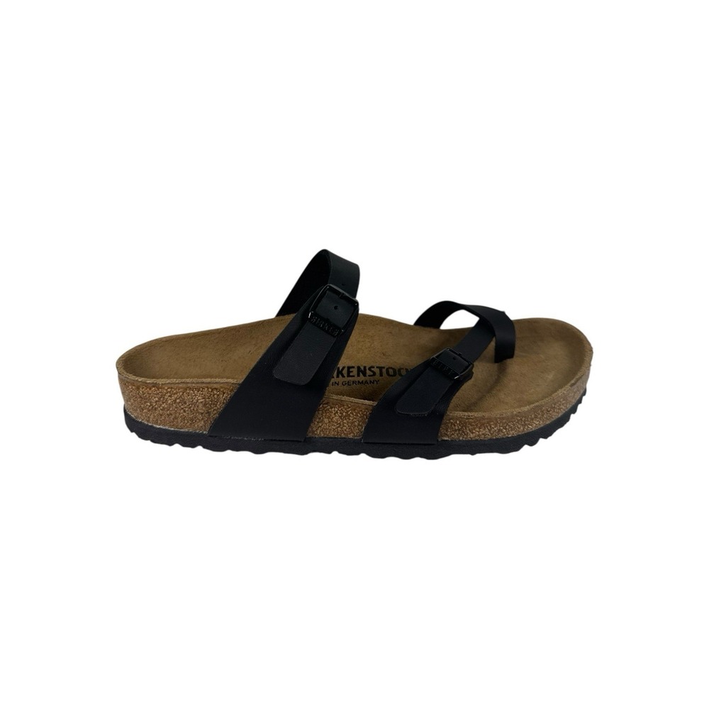 Birkenstock Mayari Black Oiled Leather Narrow Width Women Size 8 No Box